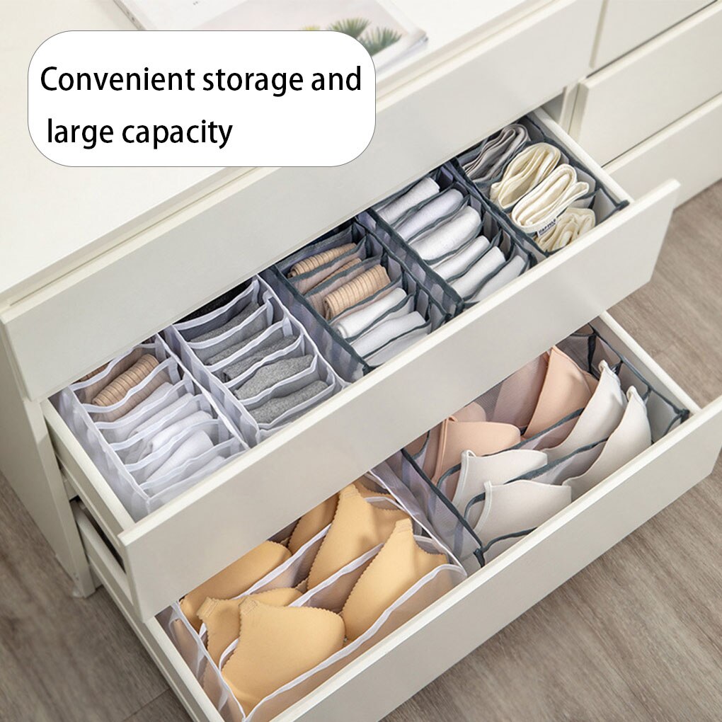Unterwäsche Bh Socken Panty Lagerung Boxen Schrank Organisatoren Kleiderschrank Heimat Organisation Schublade Teiler Schlafsaal Sparen Raum