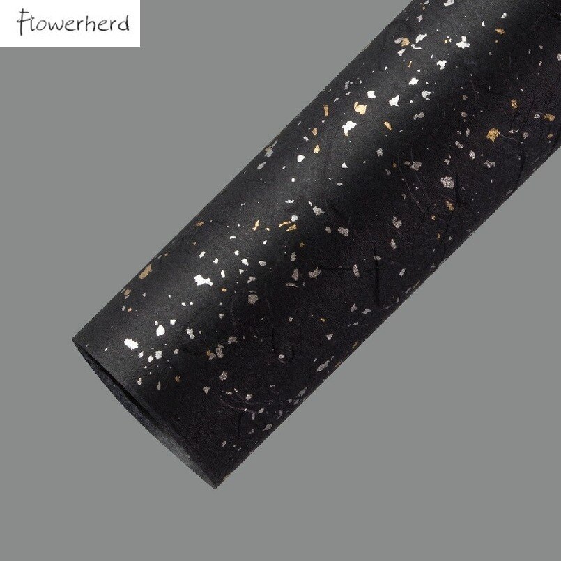 10pcs/lot Sequin Tissue Paper Gold Silver Wine Clothing Packing Flower Wrapping Paper Packaging Craft Paper Scrapbook Paper