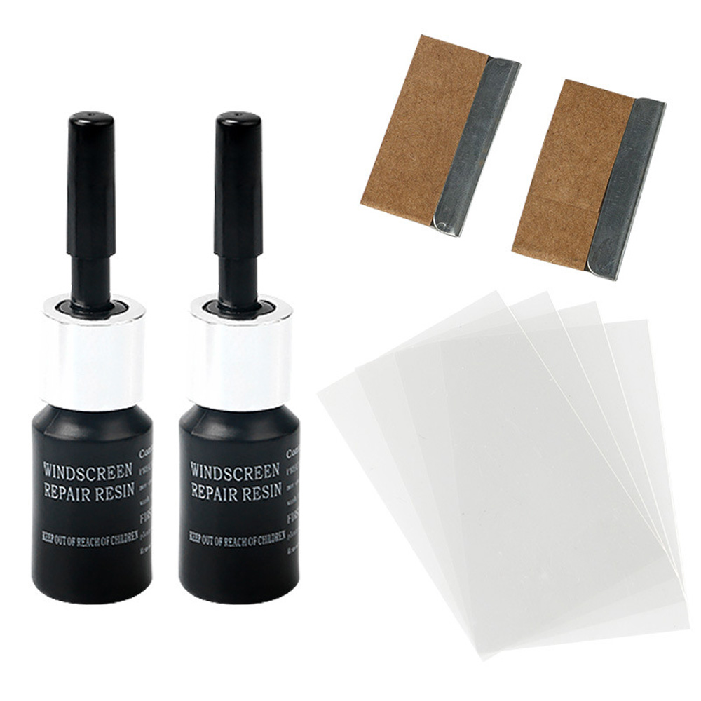 Automotive Glass Nano Repair Fluid Kit Car Windows Crack Chip Maintenance Tool Automobiles Window Repair