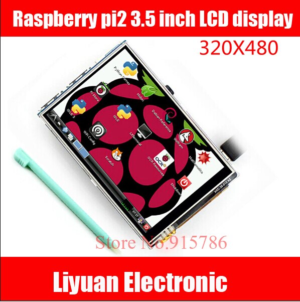 Raspberry pi2 3.5 inch lcd-scherm B +/B/Een +/480X320 touchscreen display