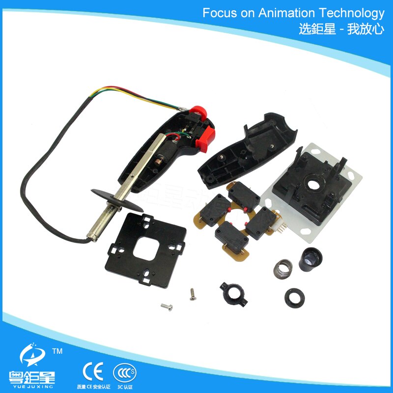 Flying Joystick Operated Shooting Flying Spare Parts With Micro Switch For Arcade Game Simulator Fighting Machine