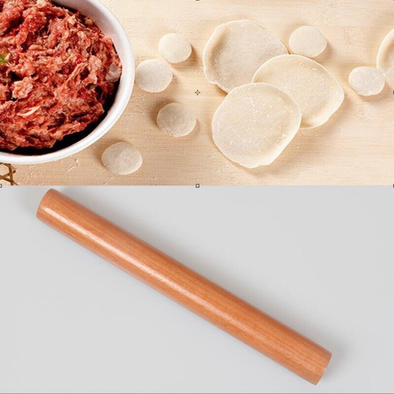 Keuken Accessoires Fondant Taart Decoratie Rollen Deeg Roller Multifunctionele Koken Gereedschap Massief Hout 4 Size Rolling Pin