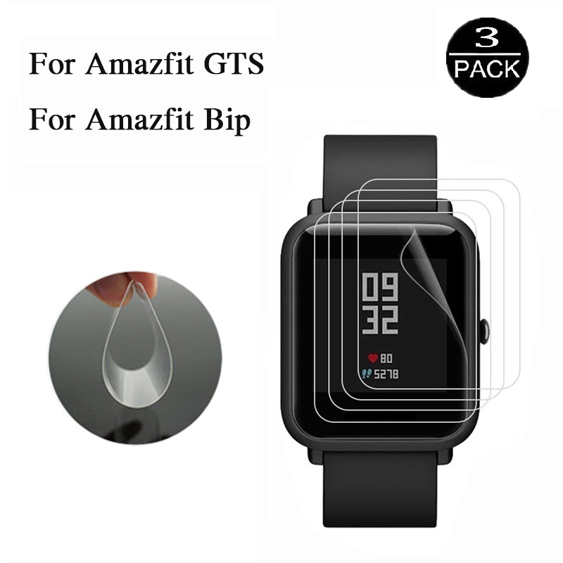 TPU Soft Protective Film For Huami Amazfit GTS Clear Guard For Xiaomi Amazfit Bip U Pro Scratch Proof Screen Protector not glass