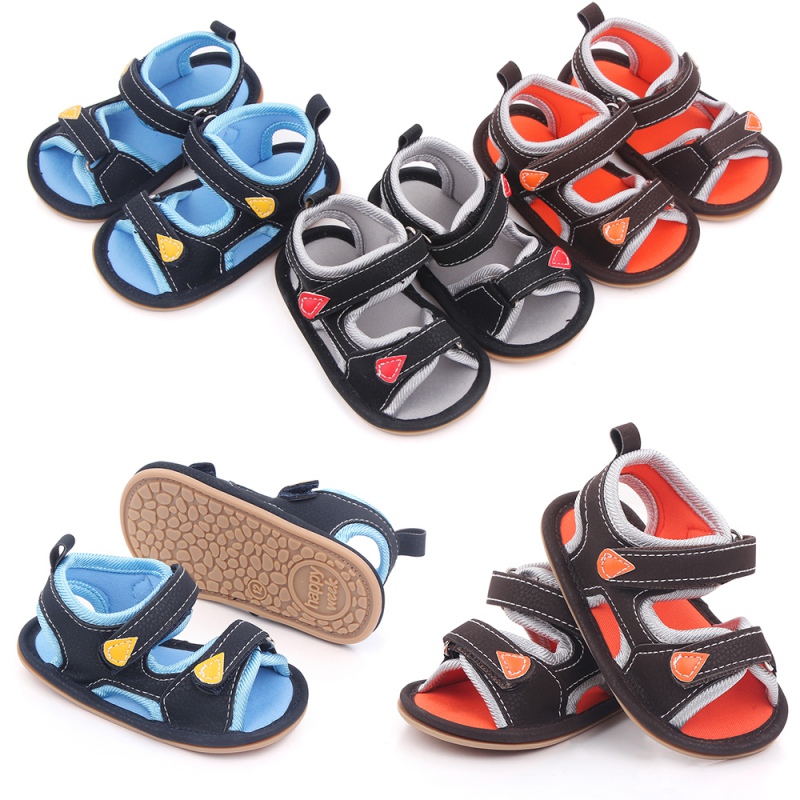 2021 Summer Fashion Baby Boy Girl Sandals Hollow scarpe traspiranti bambino suola in gomma antiscivolo primi camminatori 0-18M