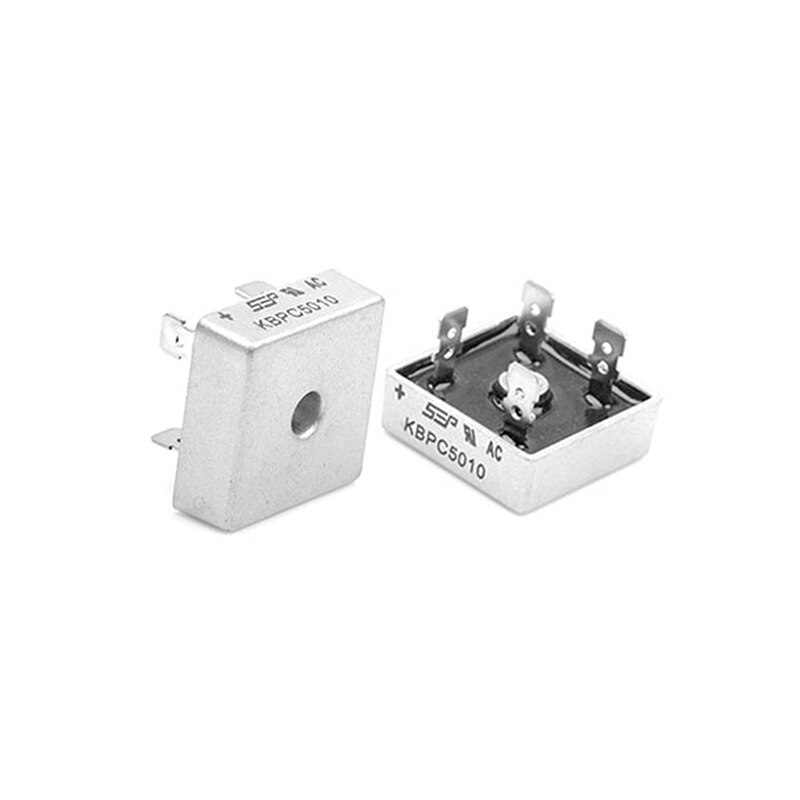 2PCS/LOTE KBPC5010 50A 1000V Diode Bridge Rectifier kbpc5010 Power Rectifier dDiode Electronica Componentes