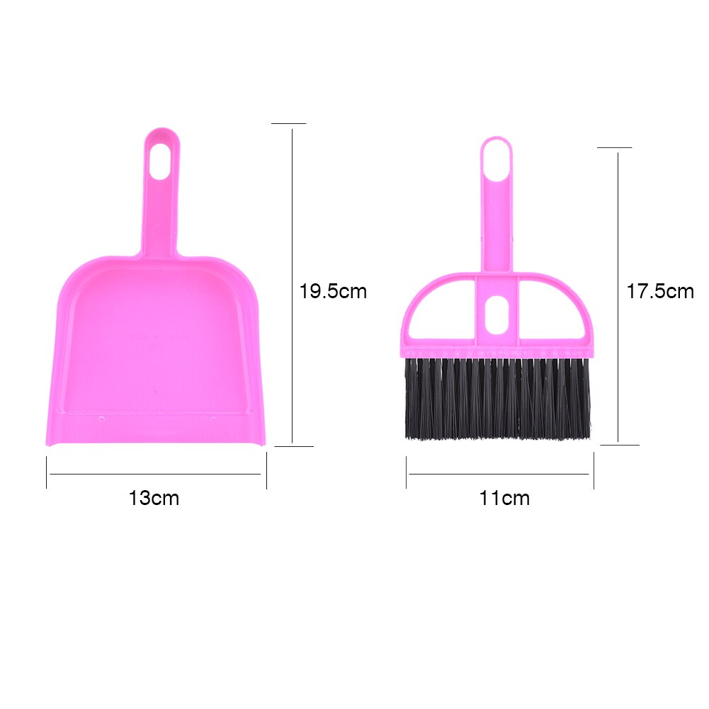 Small Animals Brush Pet Dog Scoop Set Cleaning Kit Cleaning Kit Broom Sweep Kit For Pets Hamsters Pets Supplies Clean Product