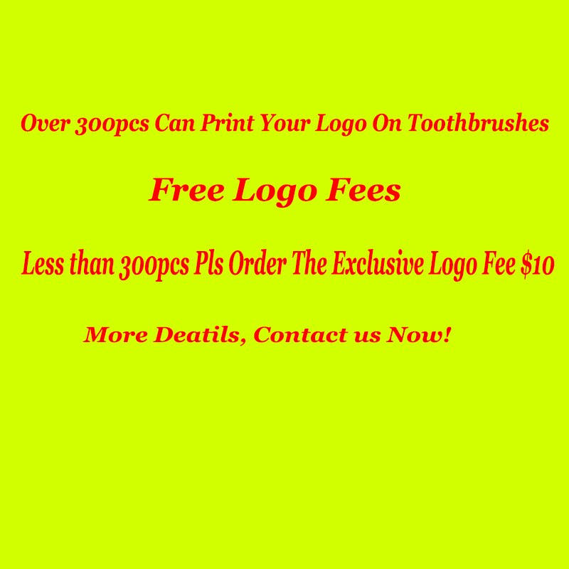 Cepillos de dientes de bambú reutilizables para adultos, cepillo dental suave de madera portátil, respetuoso con el medio ambiente, para viaje en casa, para Hotel, 100 Uds.: custom logo fees