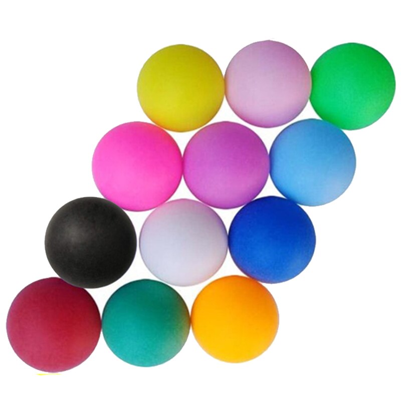 Bolas coloridas de ping-pong 40mm 150, bola de ping-pong com cores mistas, para entretenimento e jogo de cerveja