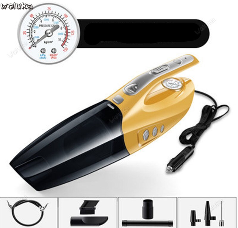 Car vacuum cleaner tire inflatable car air pump powerful special car home high power four in one car CD50 Q04: B