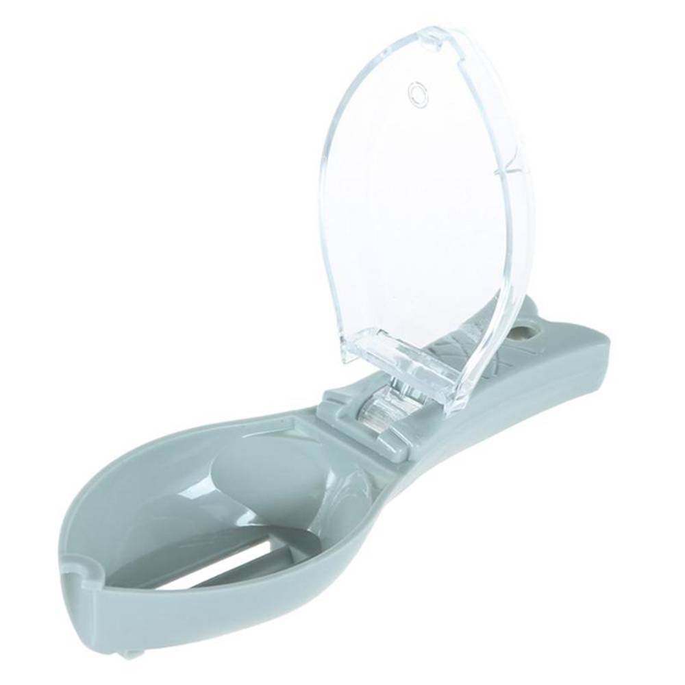 1PC Kitchen Tool practical Fast cleaning Fish Skin Scales Scaler Brush Peeler Scale shaver fish-scale plane fish scales flake: Blue