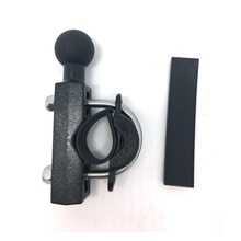 Motorcycle Bike Handlebar U-Bolt Clamp Base 25mm 1" Ball Mount