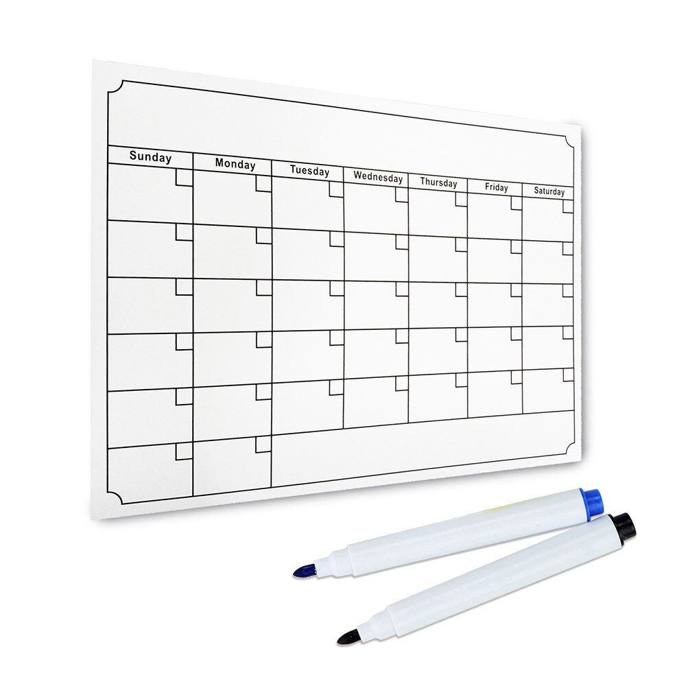 Magnetische Kalender Magnetische Lästige Pflicht Diagramm Kühlschrank Kalender Monatliche Wöchentlich Täglich Planer für Kinder Erwachsene Organizer