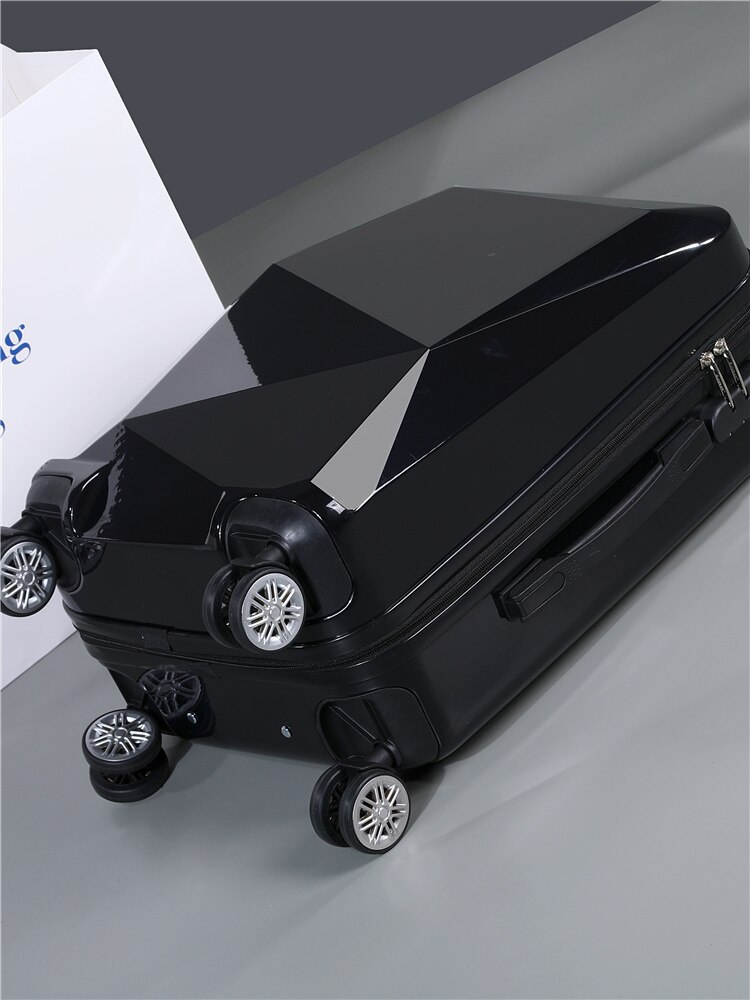 20"22"24"26"Travel Spinner Rolling Luggage Three-dimensional Women Suitcase Mirror Suitcase чехол на чемодан 캐리어