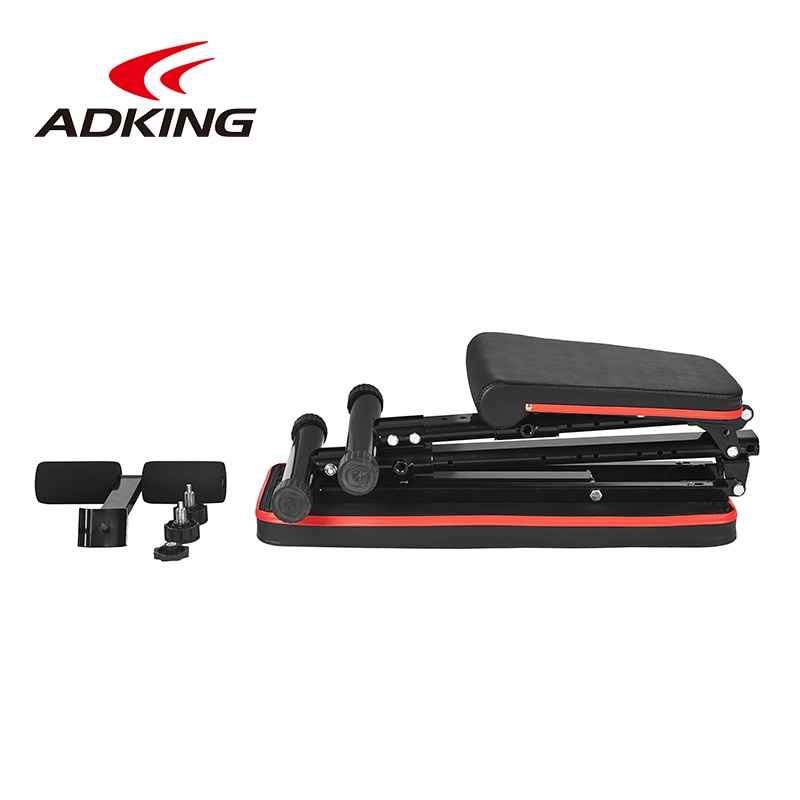 ADkING Weight bench Max load 200kg Heighten and lengthen Gym Bench Supine Board Foldable abdominal Machine bodybuilding