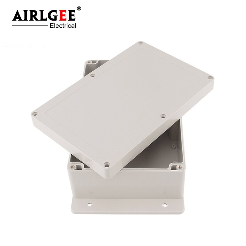 230*150*87mm grijs outdoor waterdichte aansluitkastje met montage oor shell kabelaansluitdoos