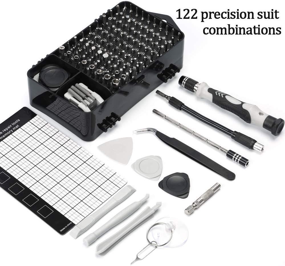 122 in 1 Precision Screwdriver set Manual multi-function repair screwdriver set Mobile Computer Disassembly Hand Tools