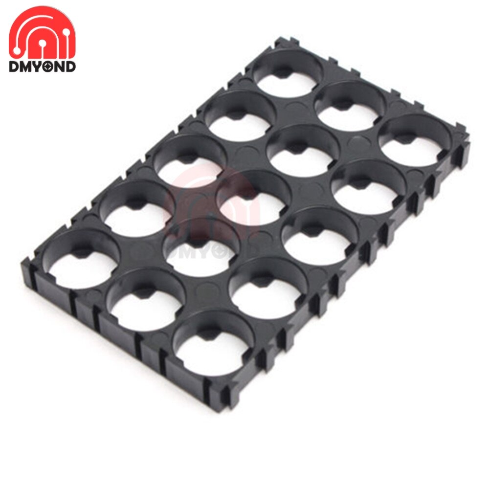 18650 Lithium Battery Holder Plastic Battery Pack Bracket Cylindrical Cell Battery Stand Cell Spacer for DIY Fixed Battery 1x2: 3X5