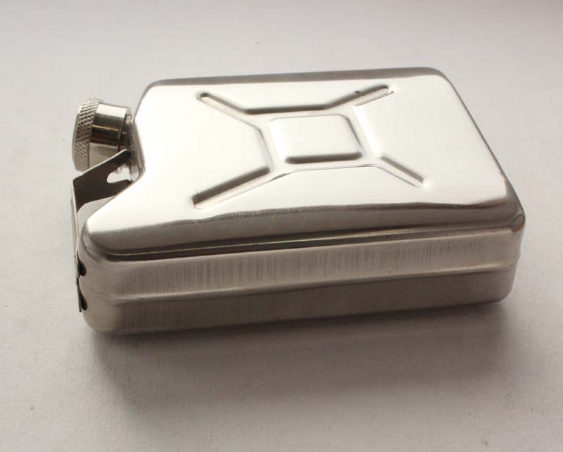 Verdikte roestvrijstalen heupfles kan worden gebruikt als oliekan 5oz roestvrijstalen heupfles