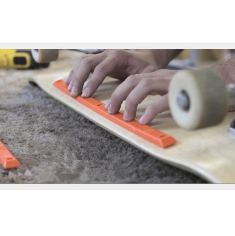 1 Pair Longboard Bumper strip Skateboard Rails Edge ribbing Protect With 10 Mounting Screws