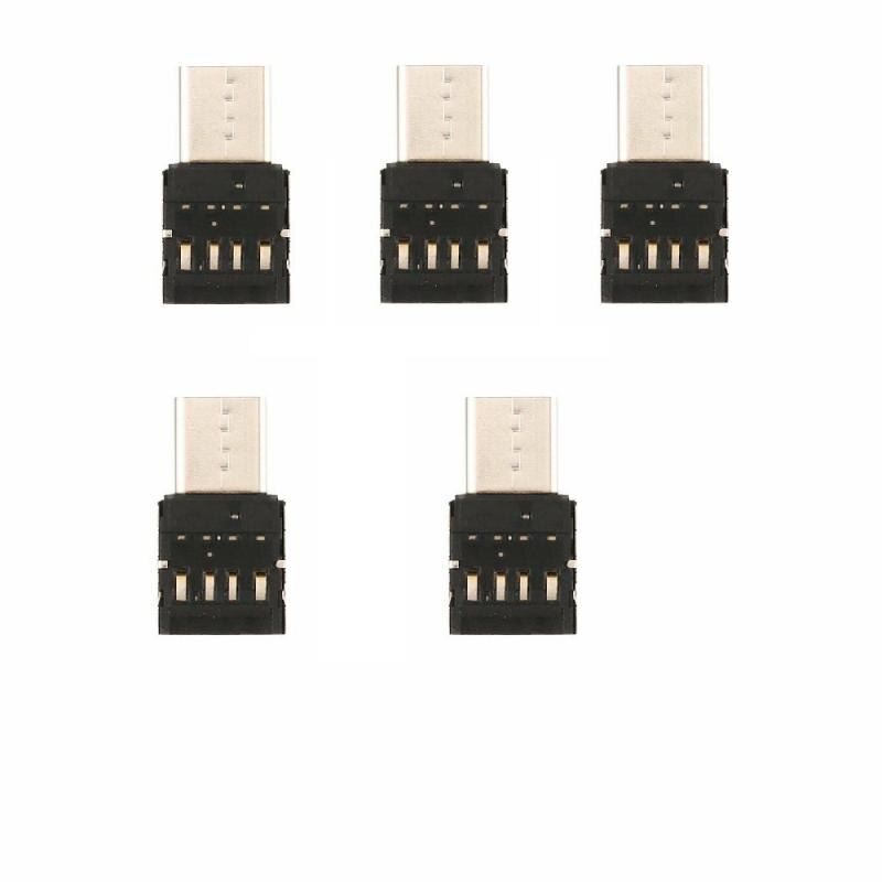 Type-C Adapter Otg Multifunctionele Converter Usb Micro-Transfer Interface Adapter Voor Usb Flash Drive S8 note8 Android Telefoon: 5 PCS