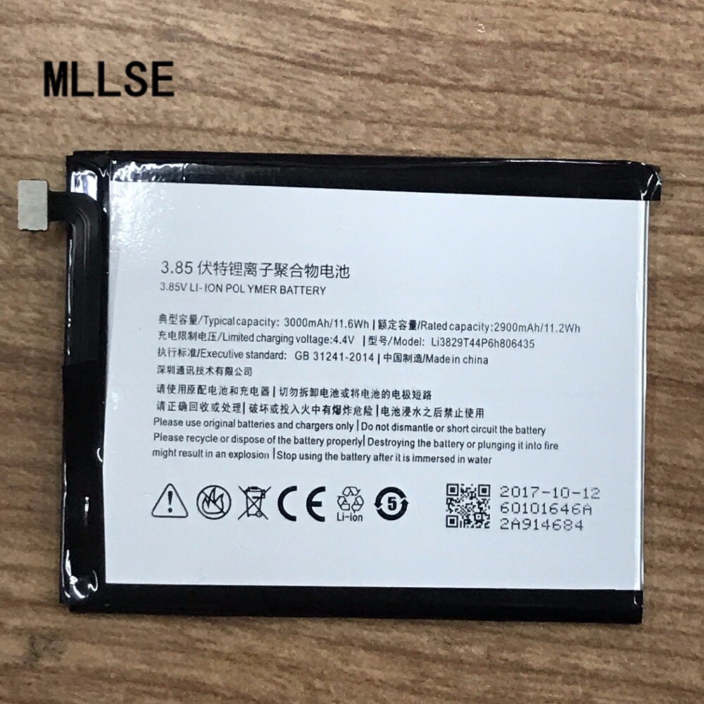 Mllse Batterij Voor Nubia Z11 NX531J Z11 Li3829T44P6h806435 Mobiele Telefoon Batterij
