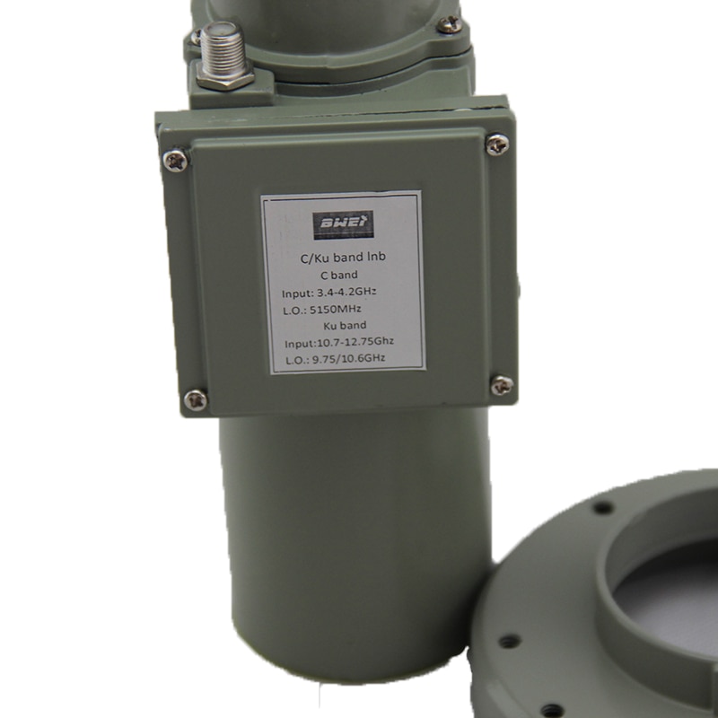 C band and universal C or Ku LNB LNBF linear polarization FTA low price good made in china for Russia market