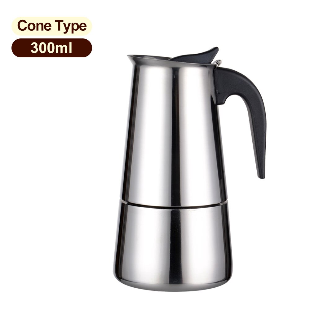 Cafetera de café expreso, cafetera de Moka, cafetera de café expreso, cafetera Latte: Púrpura