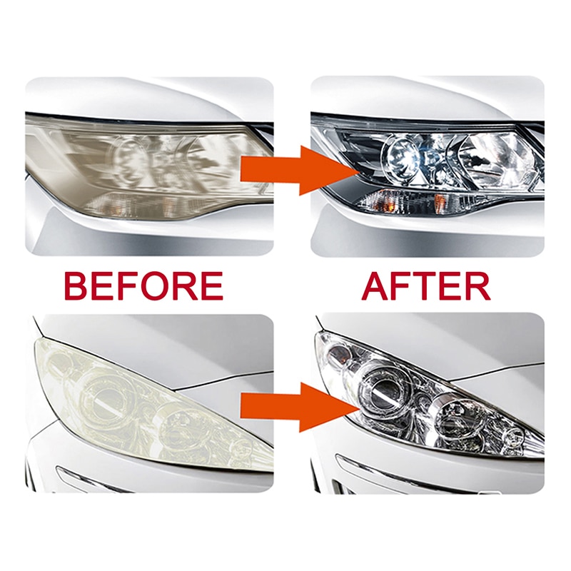 Luduo Koplamp Opknappen Reparatie Koplampen Restauratie Kits Voor Polish Cleaner Renoveren Plakken Wassen Bleekmiddel Reparatie Met Doek