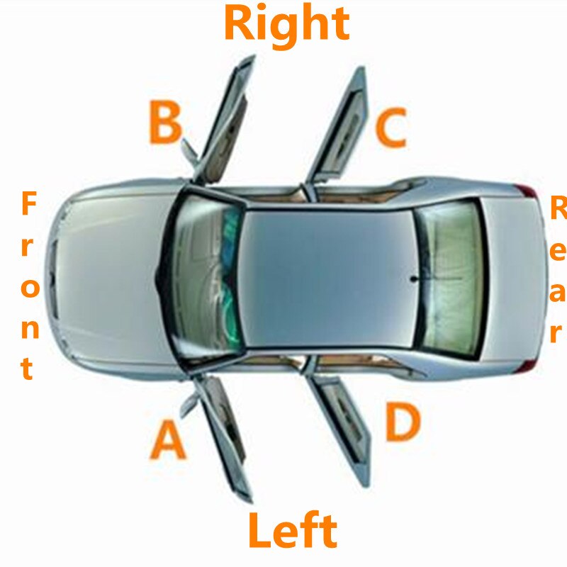 Bil dørlås aktuator motor til geely  mk 1, mk 2,  mk cross, mk cross hatchback