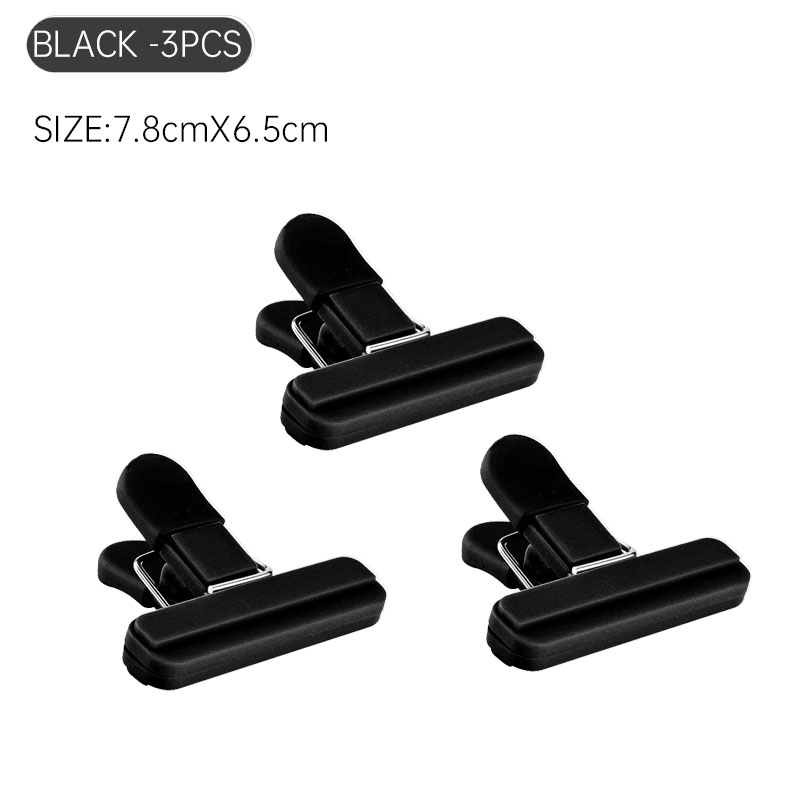 1/3 stk. bærbare store chipposeklemmer plastik assorterede størrelser mad-snackforsegling forseglingsklips tætningsklemme køkkenopbevaringstilbehør: Multi