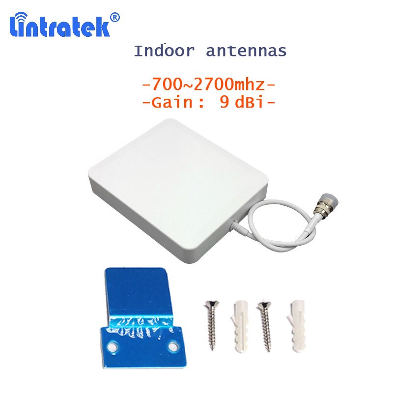 Lintratek 2G 3G 4G Antenne Kit Extra Indoor Antennes Set Additionele Voor 2G 3G 4G Signaal Booster Versterker 9dBi High Gain