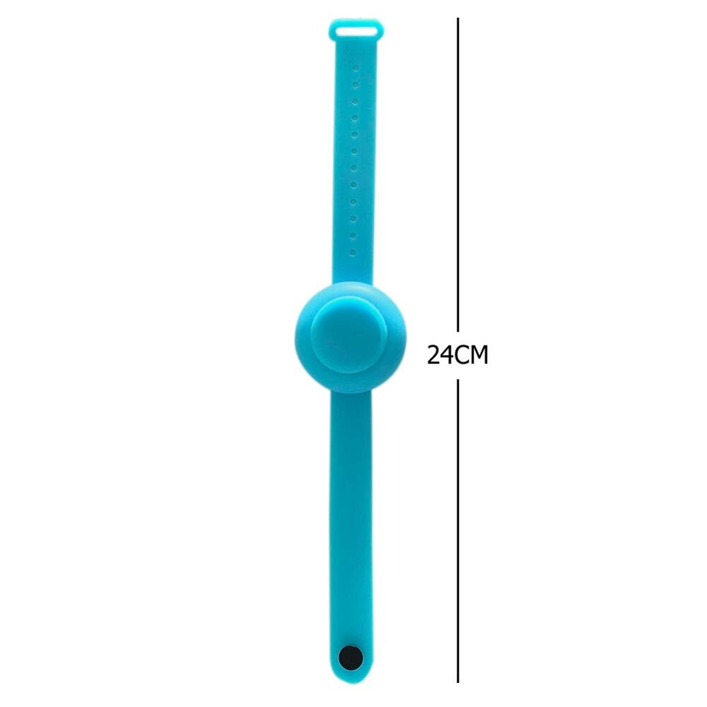 Vuxen barn handdesinfektion handbälte tvättgel alkohol dispenserat armband silikon armband näbb flaska dispenser pumpar