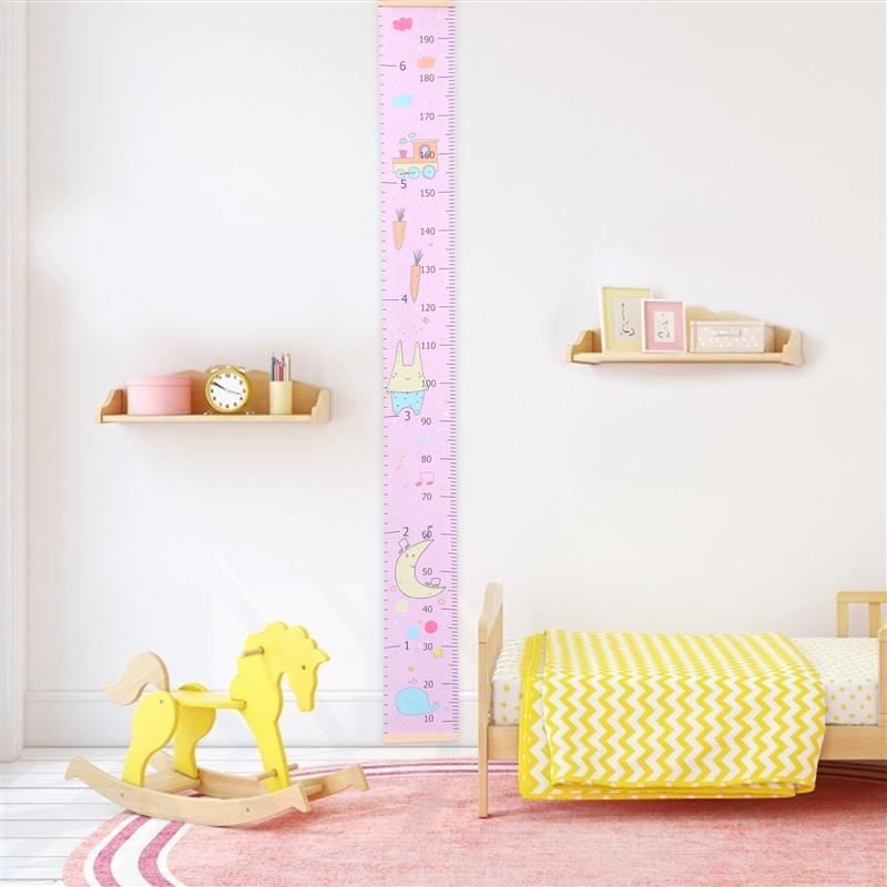 1pc Kids Height Hanging Ruler Safe Decorative Measurement Ruler Height Ruler for Child