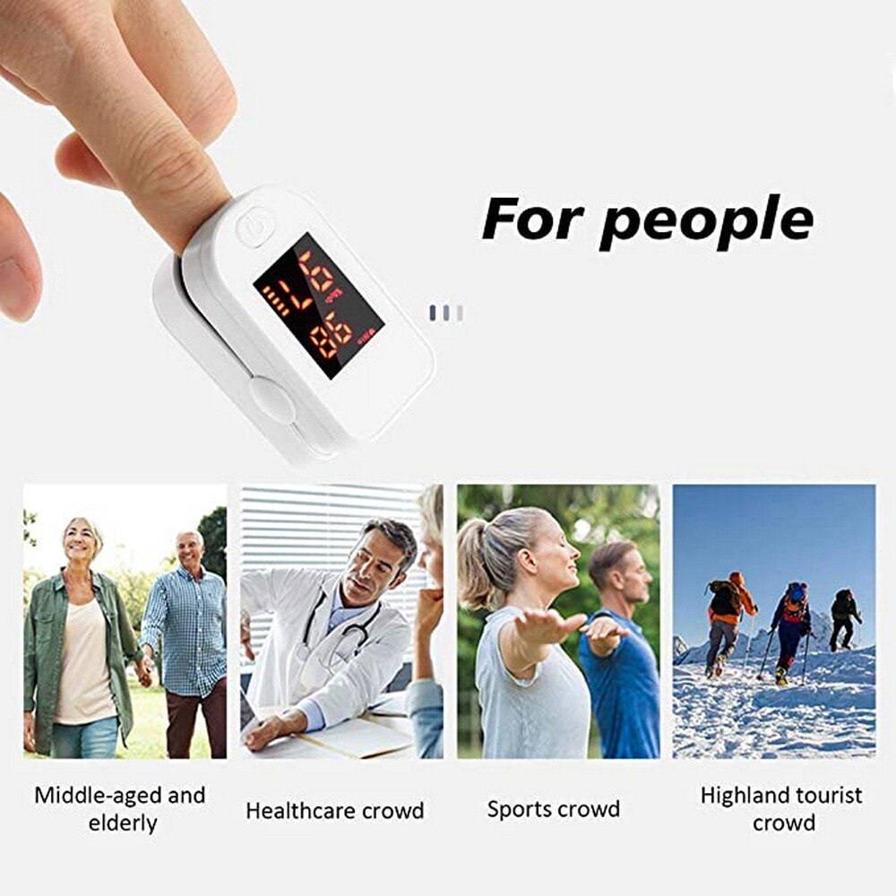Fingertip SpO2 Zähler Körper Gesundheit Monitor Oximeter Aktivität Tracker Fitness und Aktivität Monitor Echtzeit Tracking Überwachung