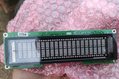VFD display serial screen 2002 vacuum fluorescent display 135x33mm