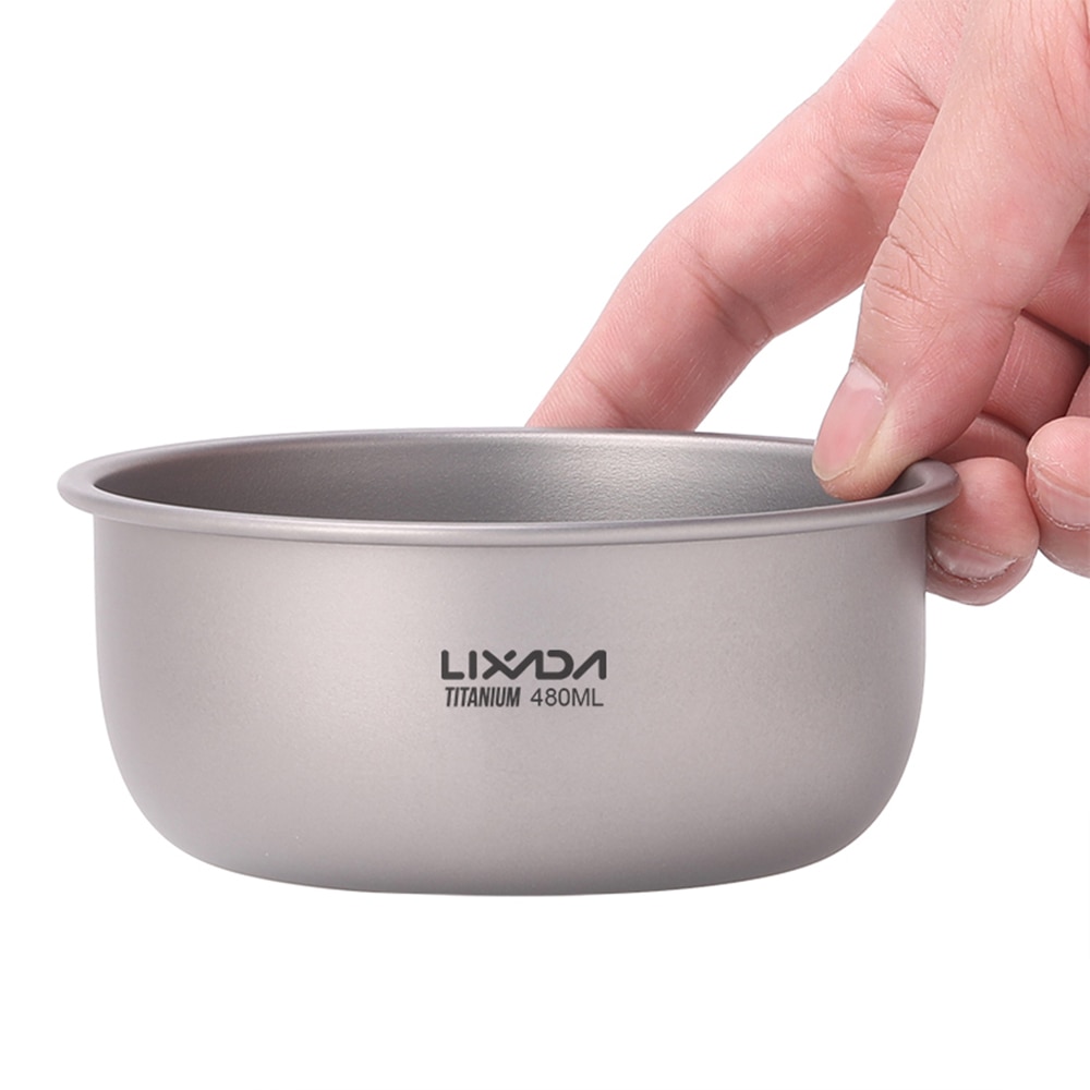 Lixada Titan Schalen 360ml/480ml/620ml/710ml/1000ml Obst Gemüse Abendessen schüssel Platte Lebensmittel Behälter für Startseite draussen Camping