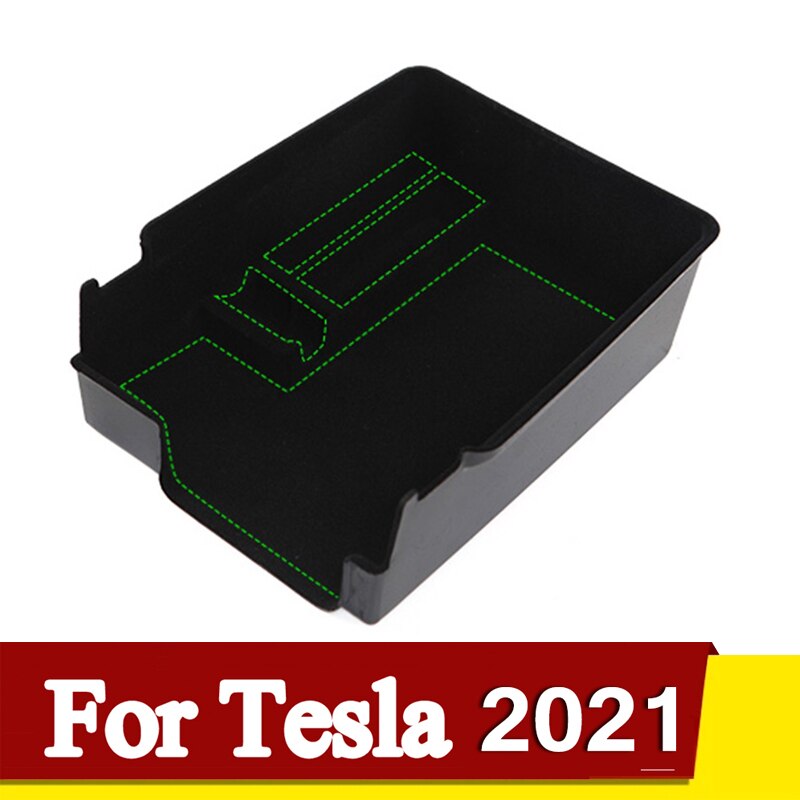 Armsteun Opbergdoos Voor Tesla Model 3 & Y Centrale Armsteun Doos Koffer Opslag Houder Lade Container Doos duig