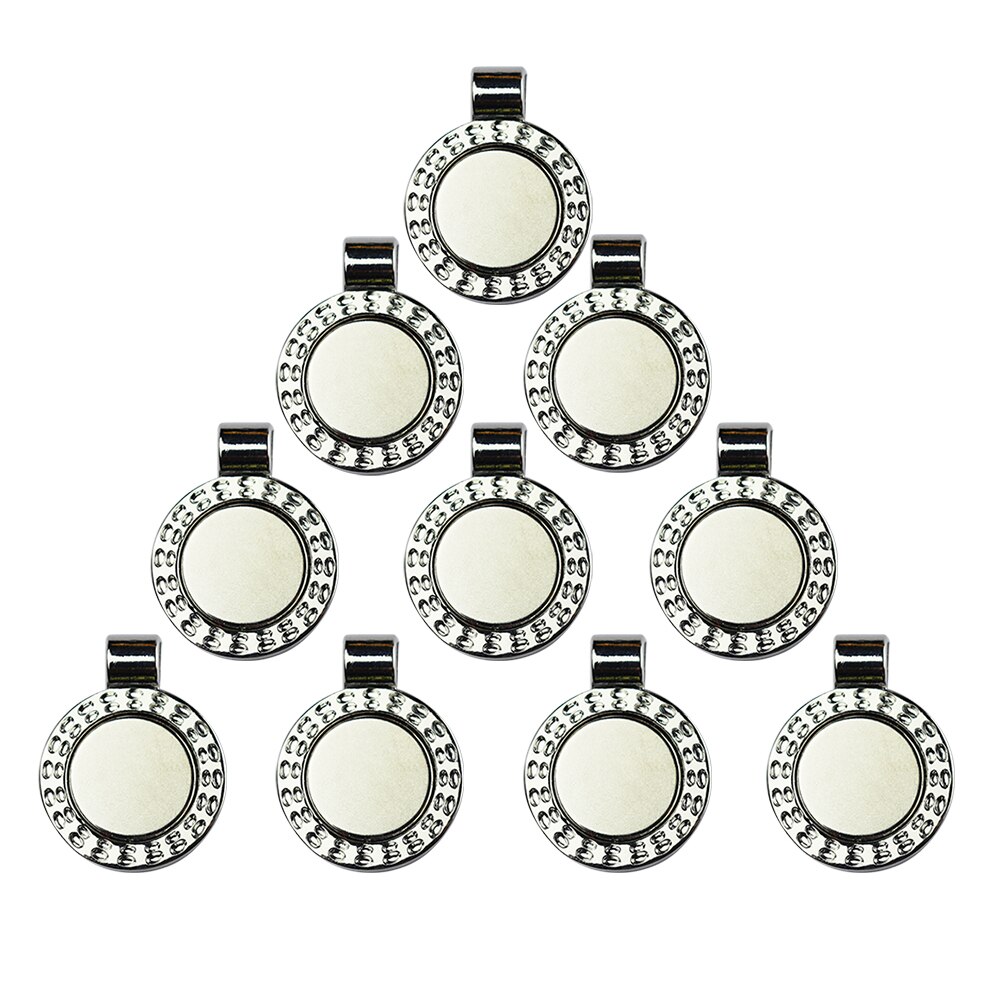 PINMEI Pendants Golf Necklace Pendants Golf Ball Mark Holders