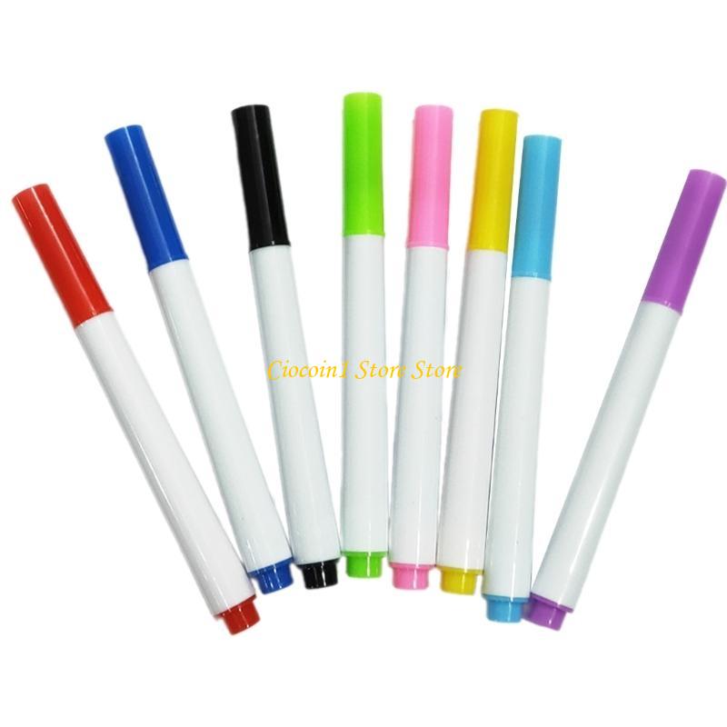 A3PC Erasable Whiteboard Pen Colorful Marker for School Office Whiteboard Chalkboard