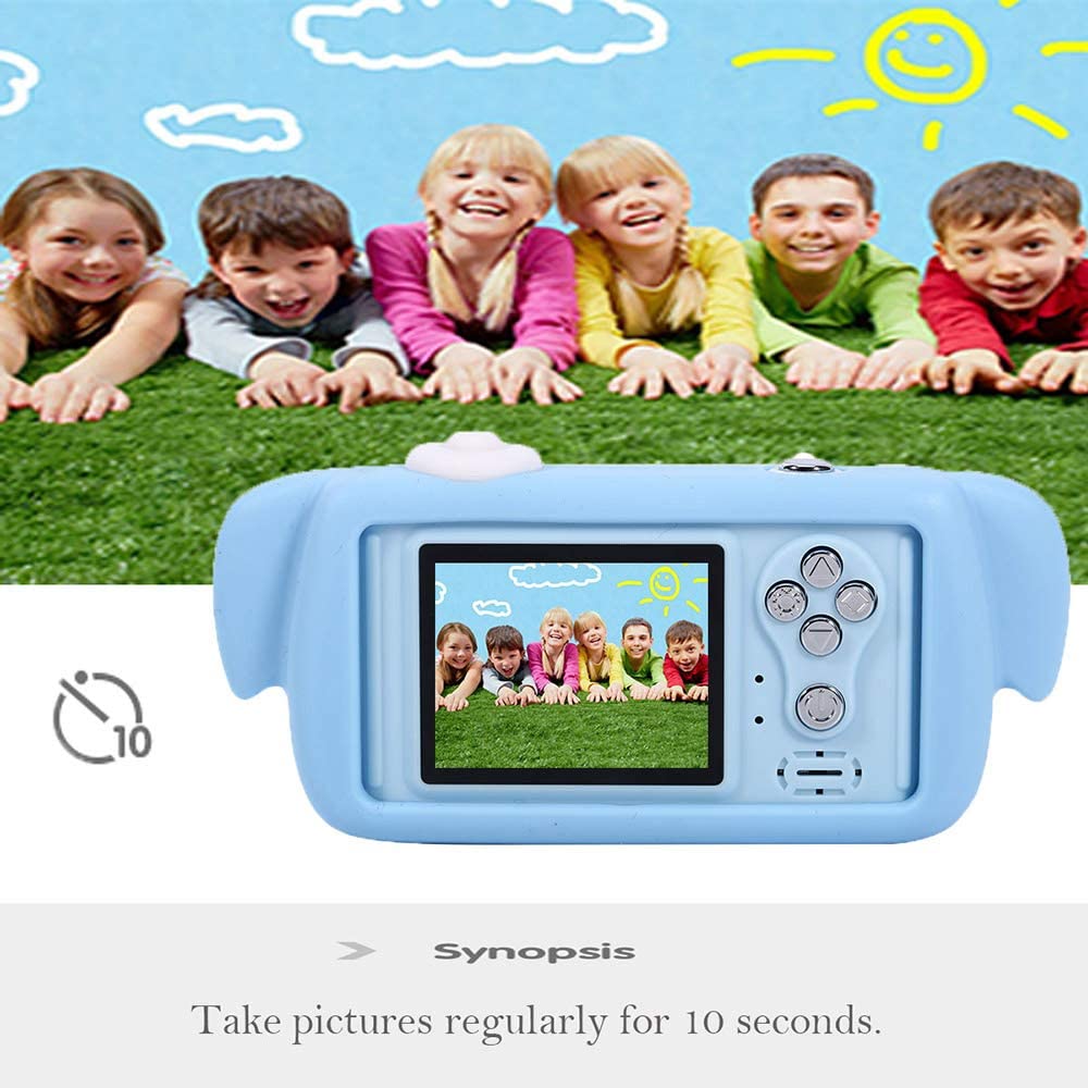 Kids Digital Camera Mini 2 Inch Screen Children's Cameras 8MP HD Video Cameras Camcorder Girls and Boys Included 16G TF Card