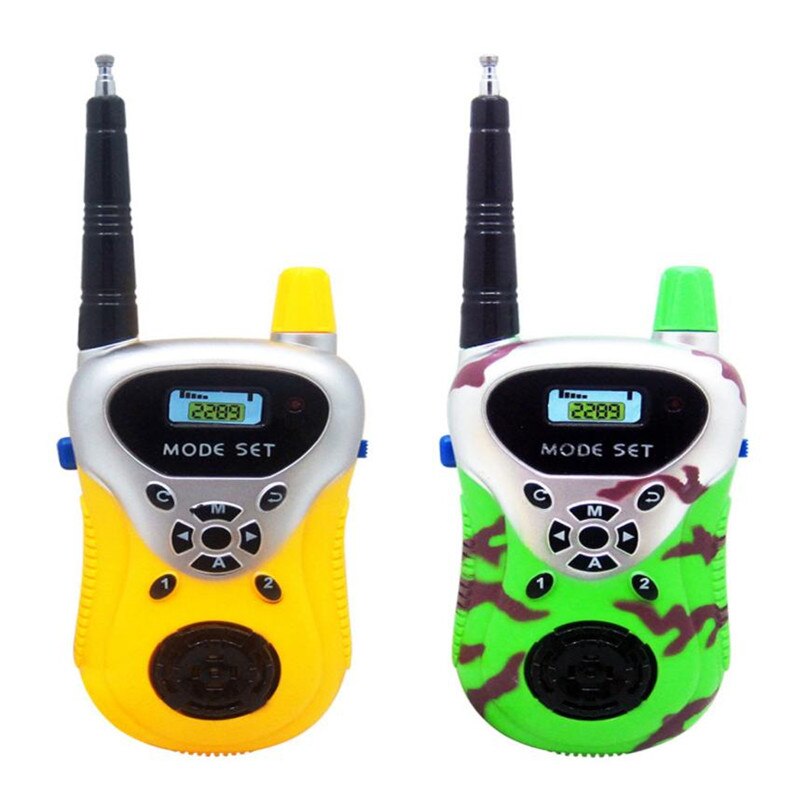 Elektronische Speelgoed 2 Stuks Draadloze Walkie Talkie Kids Grappig Speelgoed Draagbare Twee-weg Radio Baby & s