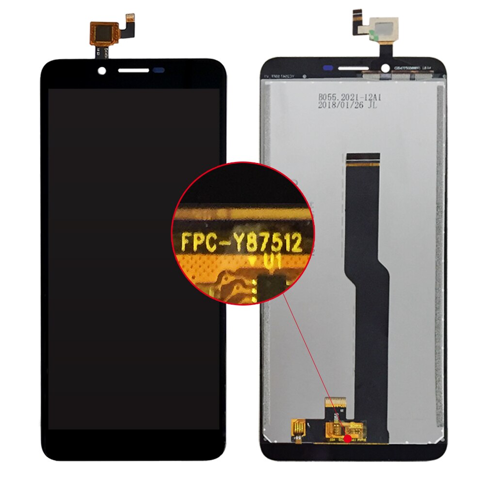 WEICHENG Für Doogee X60L X60 LCD Anzeige + berühren Bildschirm Montage Reparatur Teile 5,5 Zoll Ersatz + Werkzeuge + Klebstoff für Doogee X60: Y87512