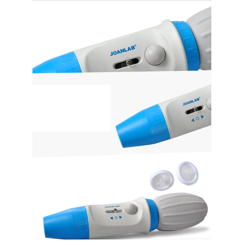JOANLAB Pipette Pump Transfer Pipette Single Channel Adjustable pipettor with Tube, Lab Liquid handing