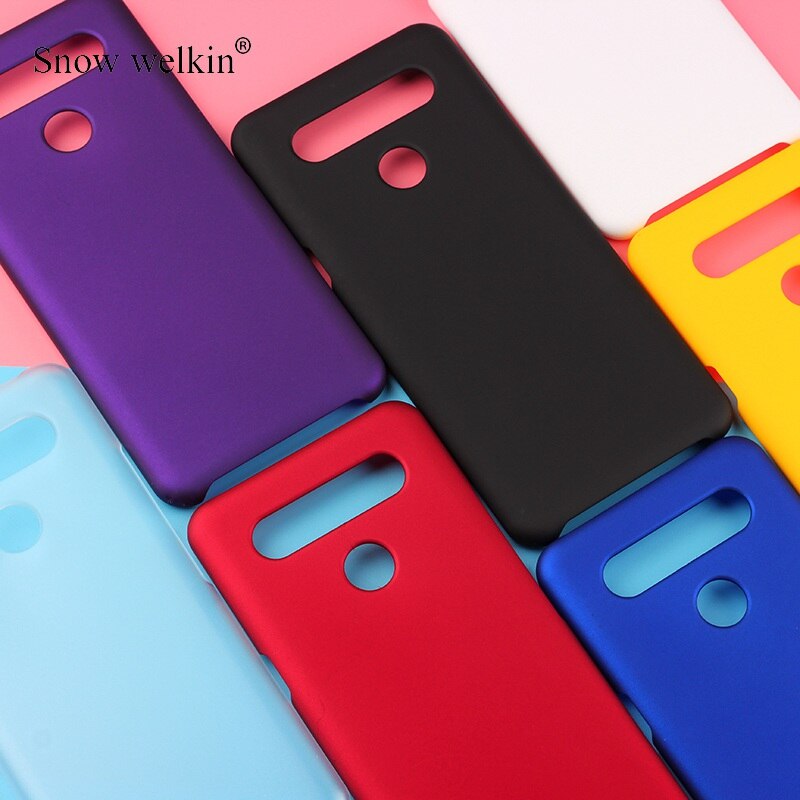 Per LG K41S K51S Nuovo Multi Colori di Lusso in Gomma Opaca di Plastica Dura Posteriore Del Telefono Della Copertura di Caso Per LG K61 Custodie