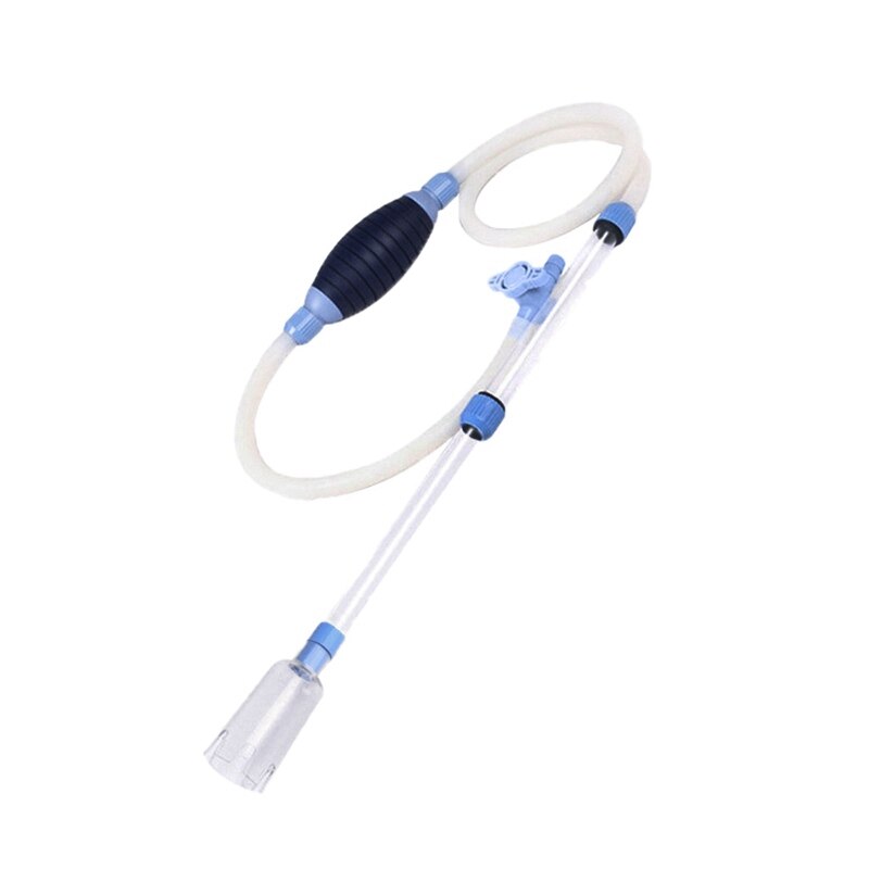 Aquarium Cleaner Kit Facilitates Frequent Water Changes Silicone Suction Siphon For Cleaning Small Fish Tanks .0