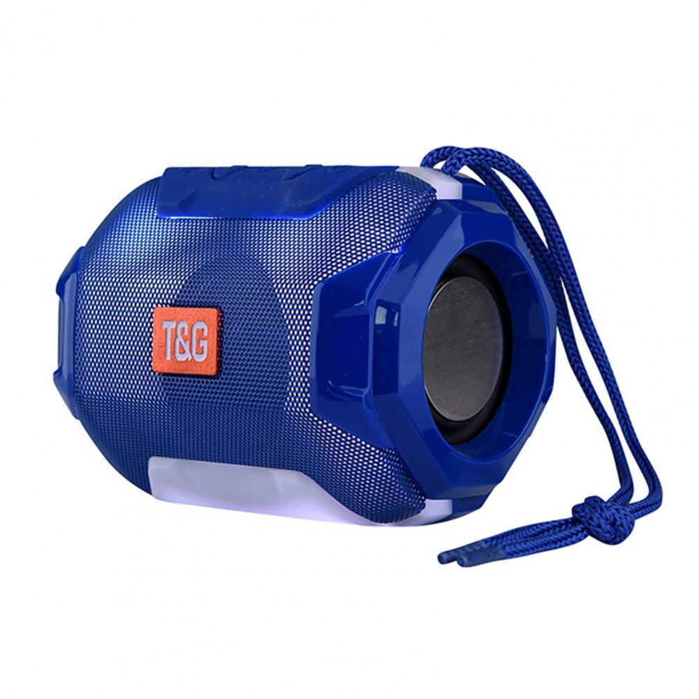 TG162 – haut-parleur stéréo Bluetooth, caisson de basses FM, LED, clignotant, sans fil, , Portable Unique pour la musique