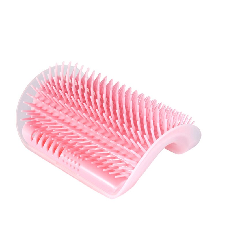 Gato massagem pente grooming ferramenta gato esfregar cara cócegas cães gatos pet cabelo derramamento aparar gato dispositivo de massagem catnip pet fornecimento