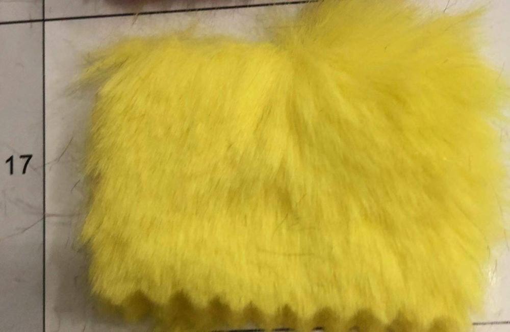 På pilsner 800g kaninpels 13mm høy imitert kaninpels, klær, hjemmetekstilleker, skomateriale plysjstoff: Rød