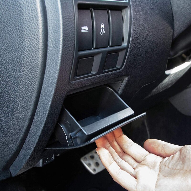 Inner -Fuse Box Coin Container Storage Dash Tray for Subaru XV Crosstrek Forester Outback Legacy Impreza WRX STI Ascent