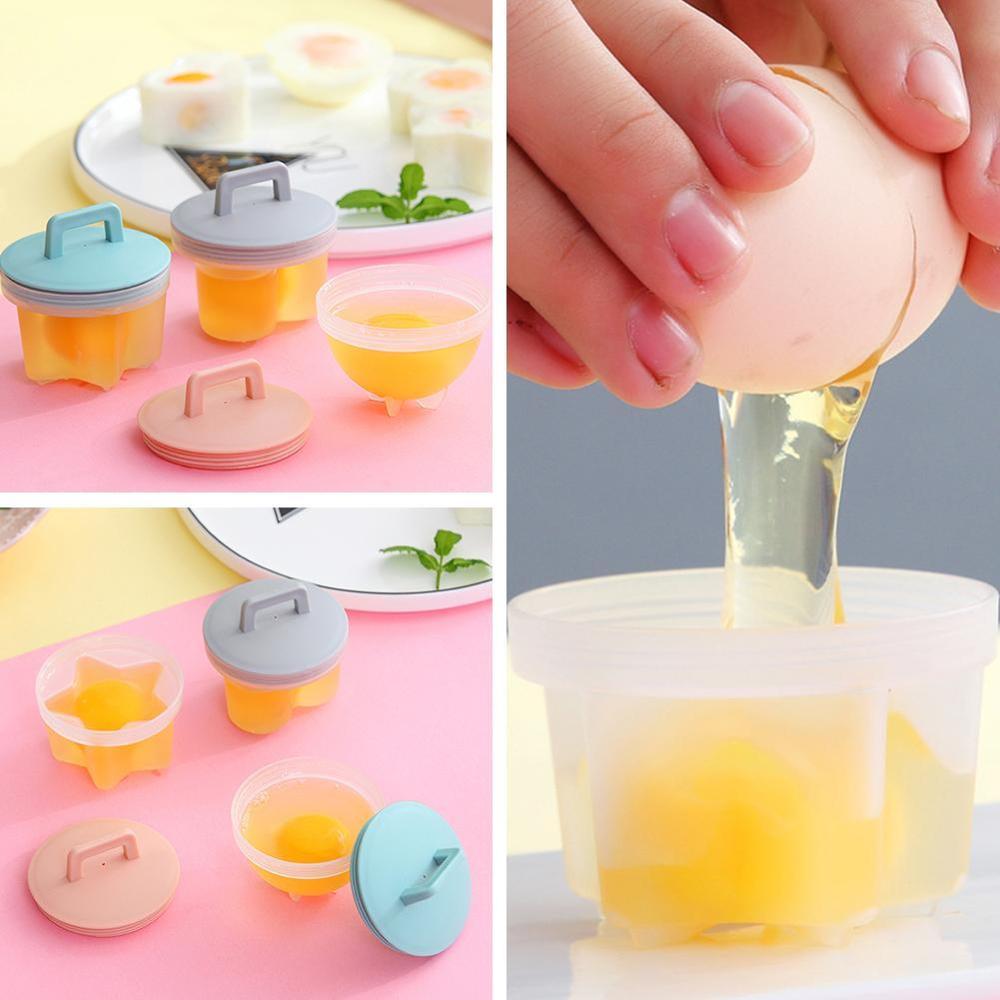 Härliga kokta ägg mögel söt form ägg mögel livsmedelskvalitet pannägg kokägg  z8 p 7